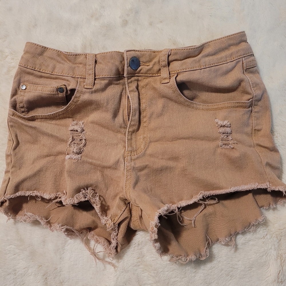 Harlow denim shorts